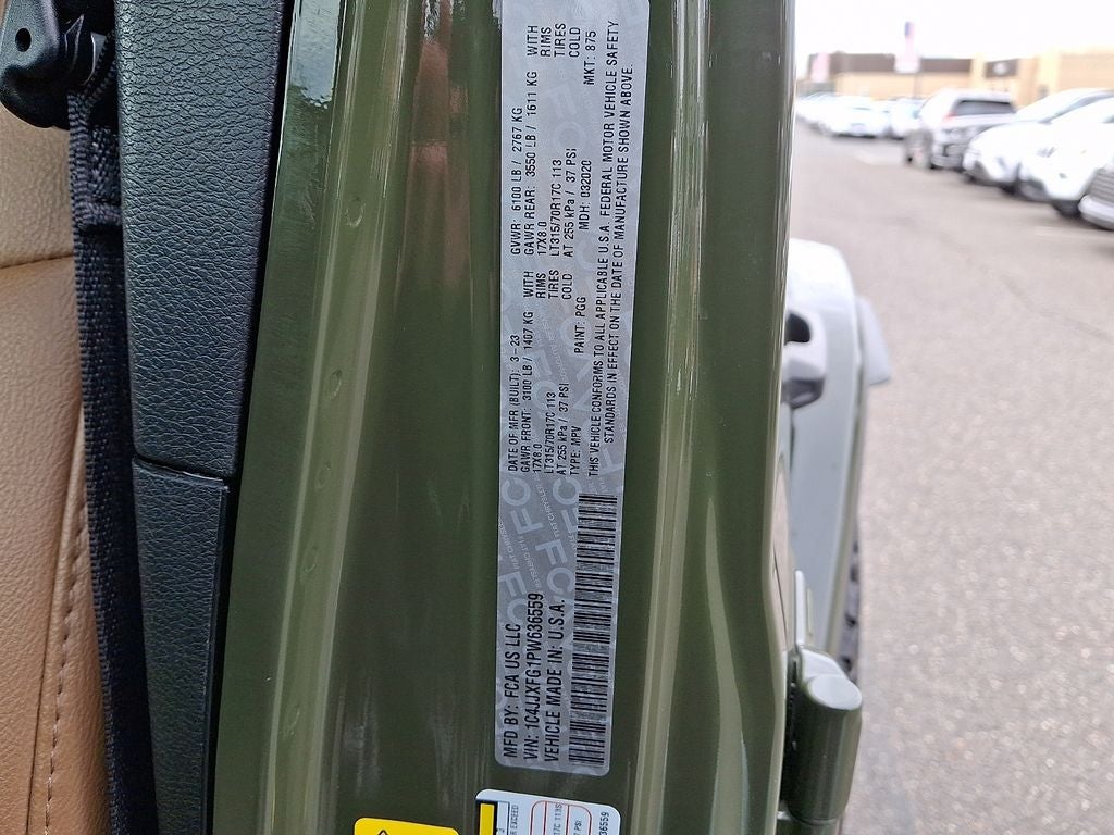 2023 Jeep Wrangler 4-Door Rubicon 4x4