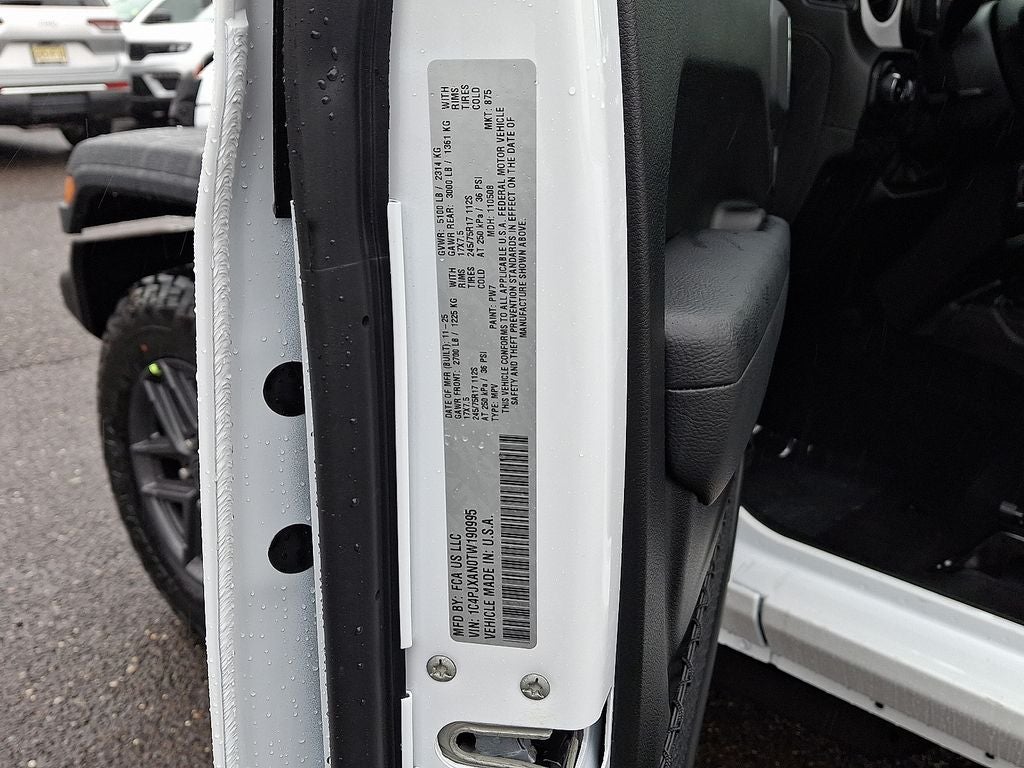 2026 Jeep Wrangler WRANGLER 2-DOOR SPORT S