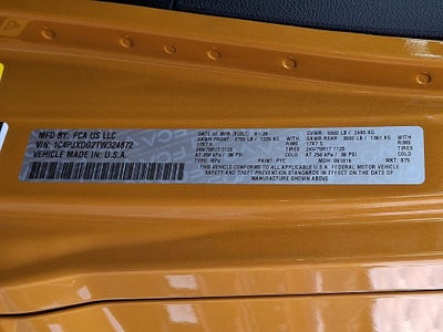 2026 Jeep Wrangler WRANGLER 4-DOOR SPORT S