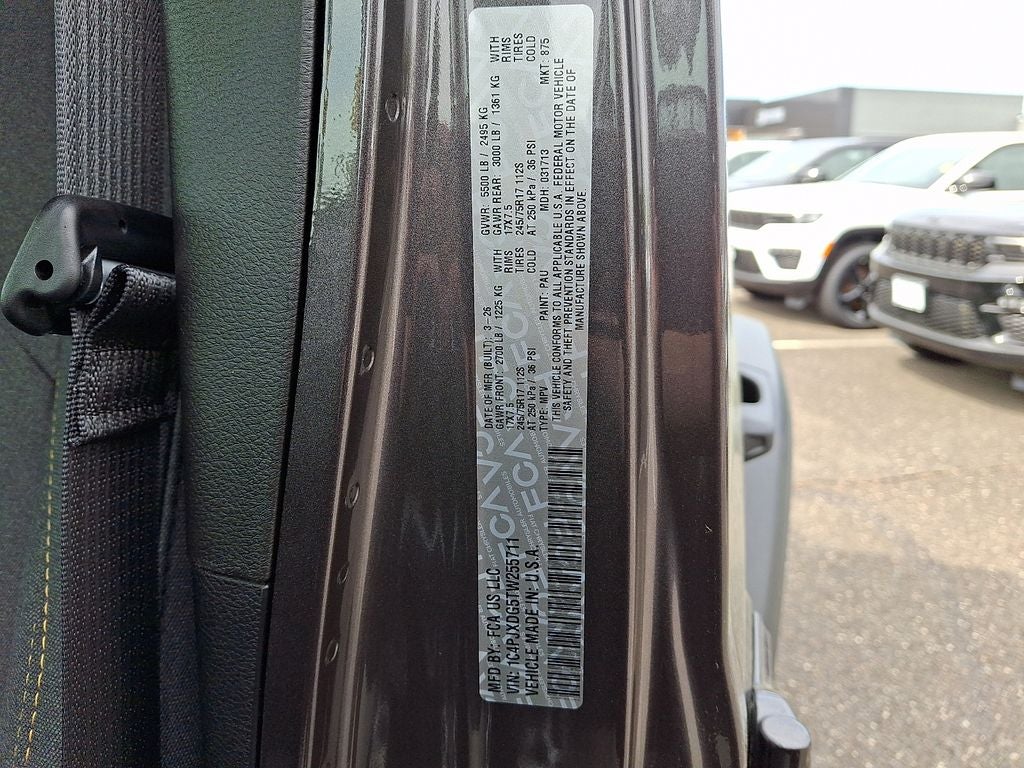2026 Jeep Wrangler WRANGLER 4-DOOR SPORT S