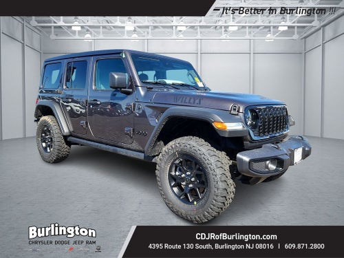 2025 Jeep Wrangler WRANGLER 4-DOOR WILLYS