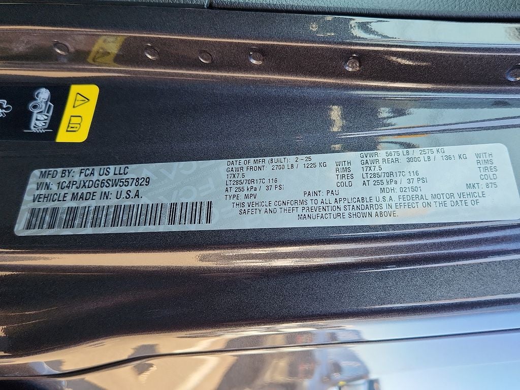 2025 Jeep Wrangler WRANGLER 4-DOOR WILLYS