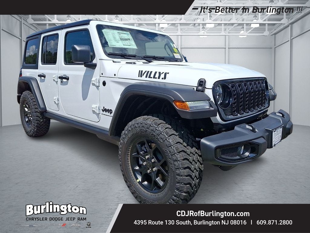 2026 Jeep Wrangler WRANGLER 4-DOOR WILLYS
