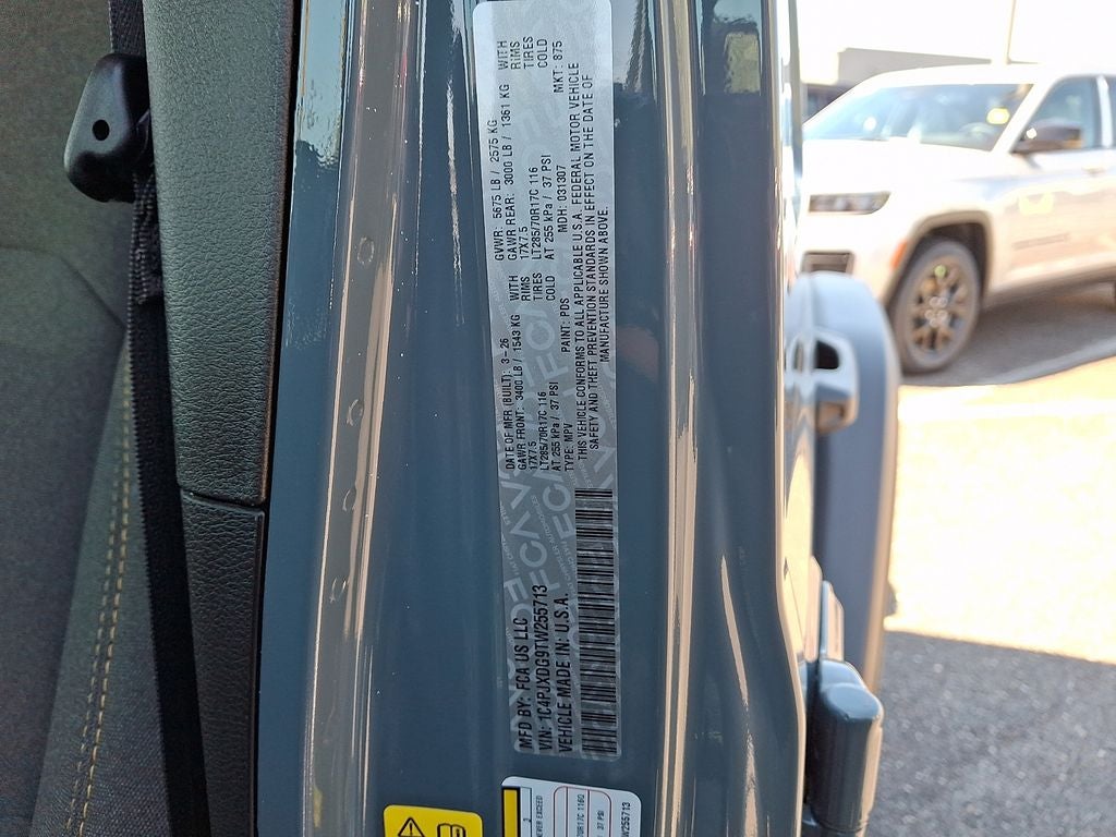 2026 Jeep Wrangler WRANGLER 4-DOOR WILLYS