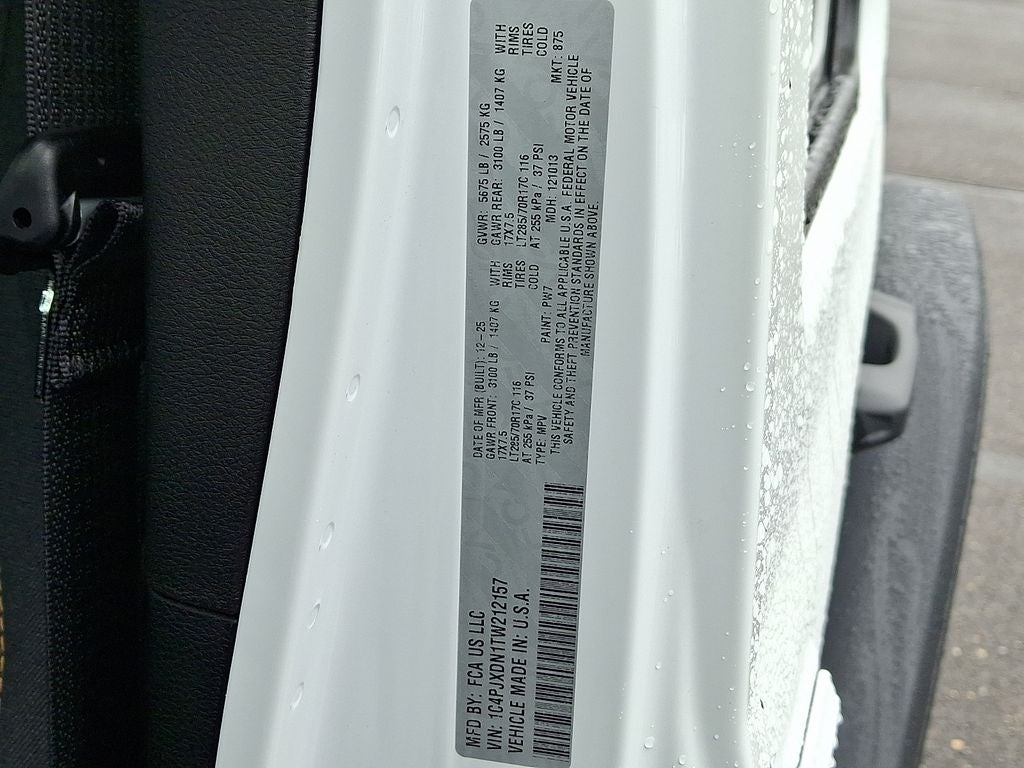 2026 Jeep Wrangler WRANGLER 4-DOOR WILLYS