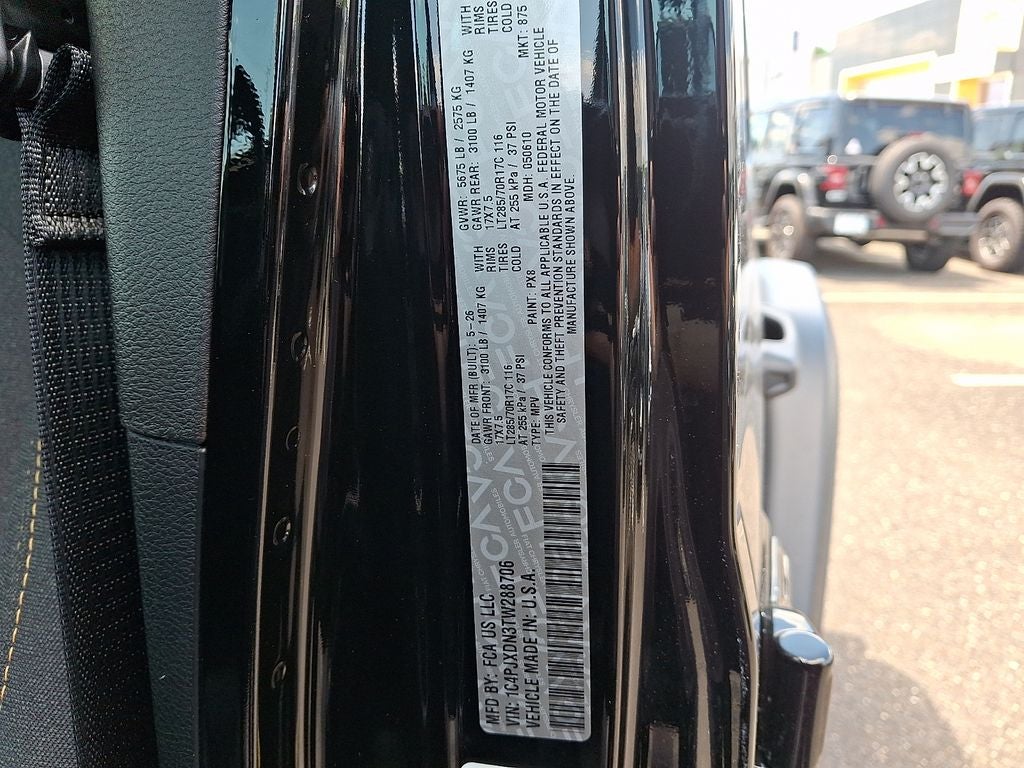 2026 Jeep Wrangler WRANGLER 4-DOOR WILLYS