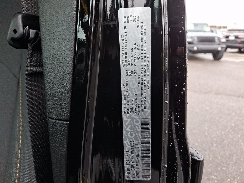 2026 Jeep Wrangler WRANGLER 4-DOOR SPORT S