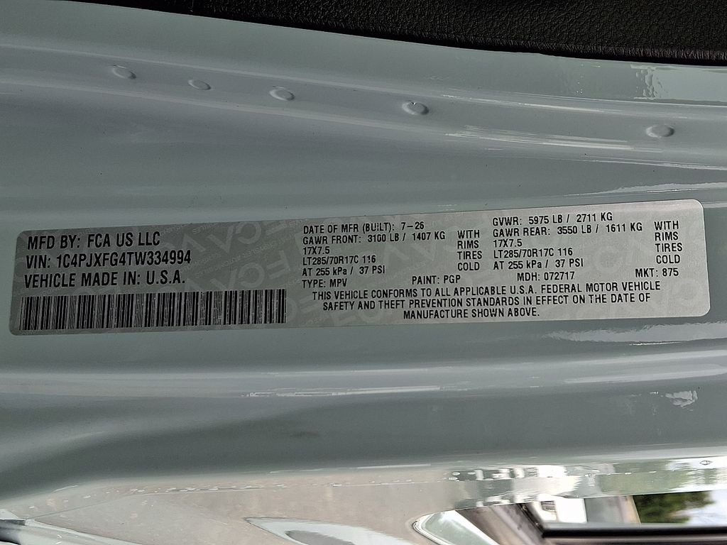 2026 Jeep Wrangler WRANGLER 4-DOOR RUBICON