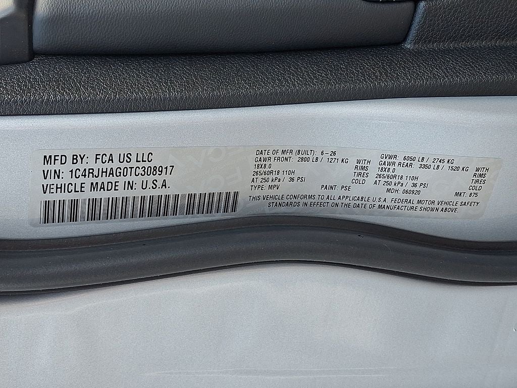 2026 Jeep Grand Cherokee GRAND CHEROKEE LAREDO X 4X4