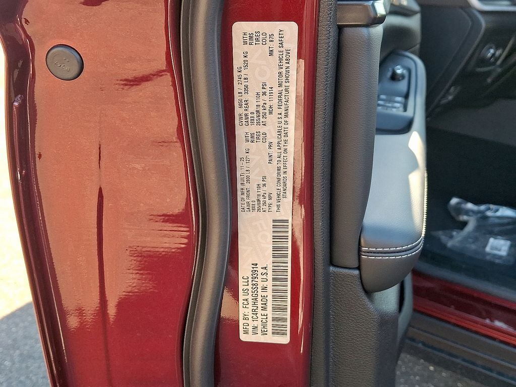 2025 Jeep Grand Cherokee GRAND CHEROKEE ALTITUDE X 4X4