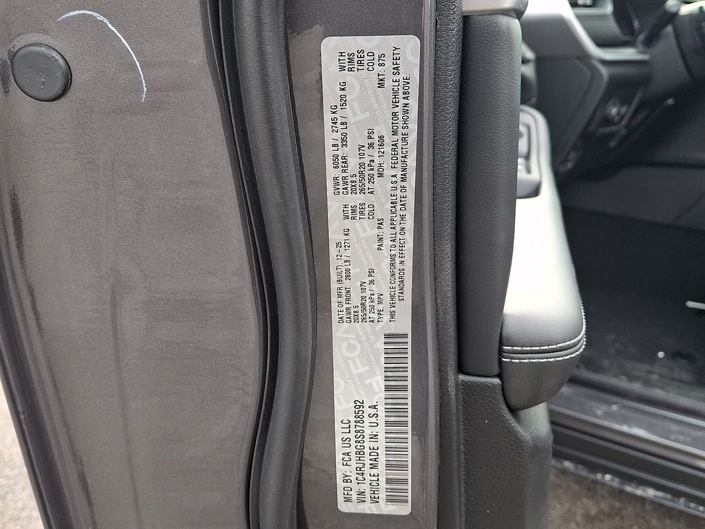 2025 Jeep Grand Cherokee GRAND CHEROKEE LIMITED 4X4