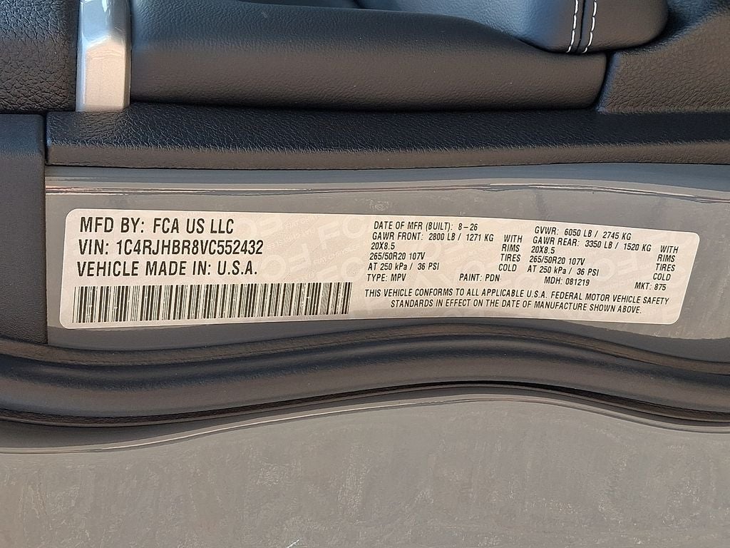 2027 Jeep Grand Cherokee GRAND CHEROKEE LIMITED 4X4