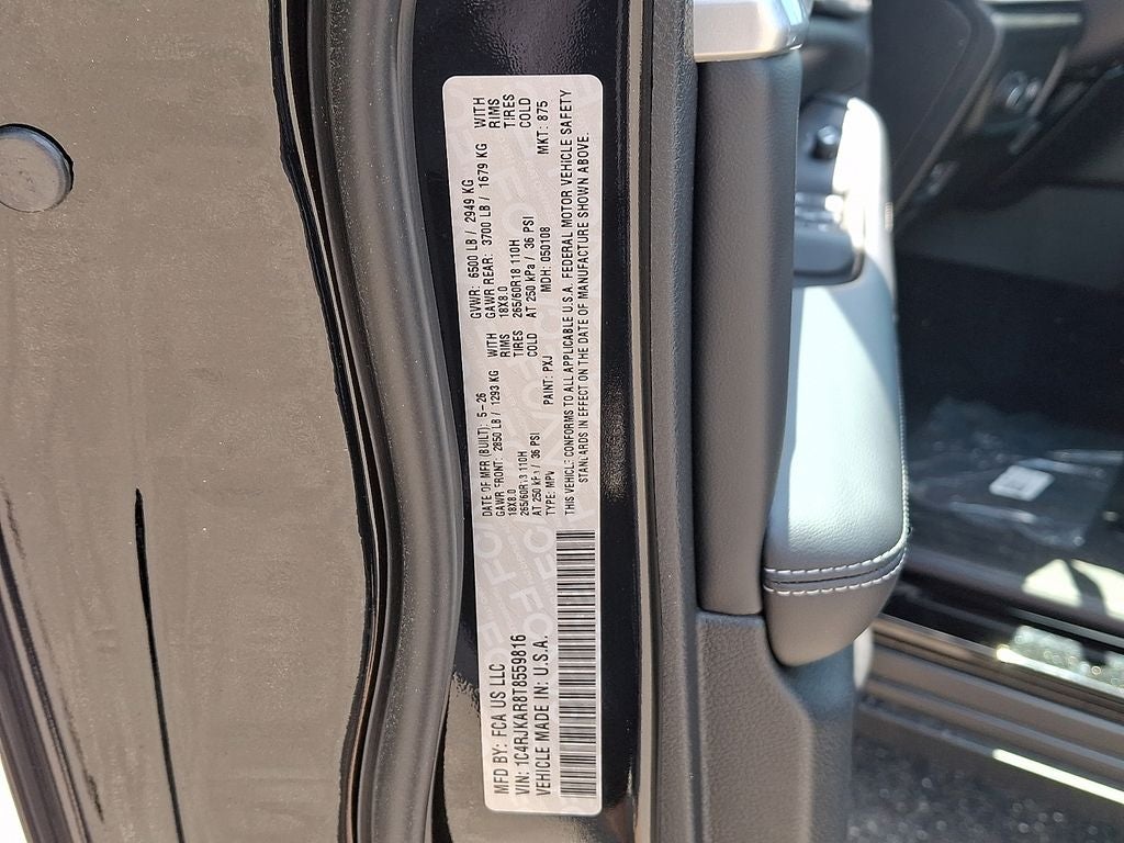 2026 Jeep Grand Cherokee L GRAND CHEROKEE L LAREDO ALTITUDE 4X4