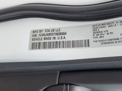 2026 Jeep Grand Cherokee L GRAND CHEROKEE L LIMITED 4X4