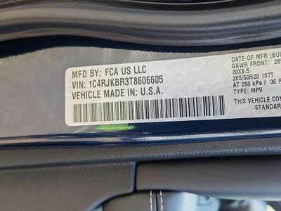 2026 Jeep Grand Cherokee L GRAND CHEROKEE L LIMITED 4X4