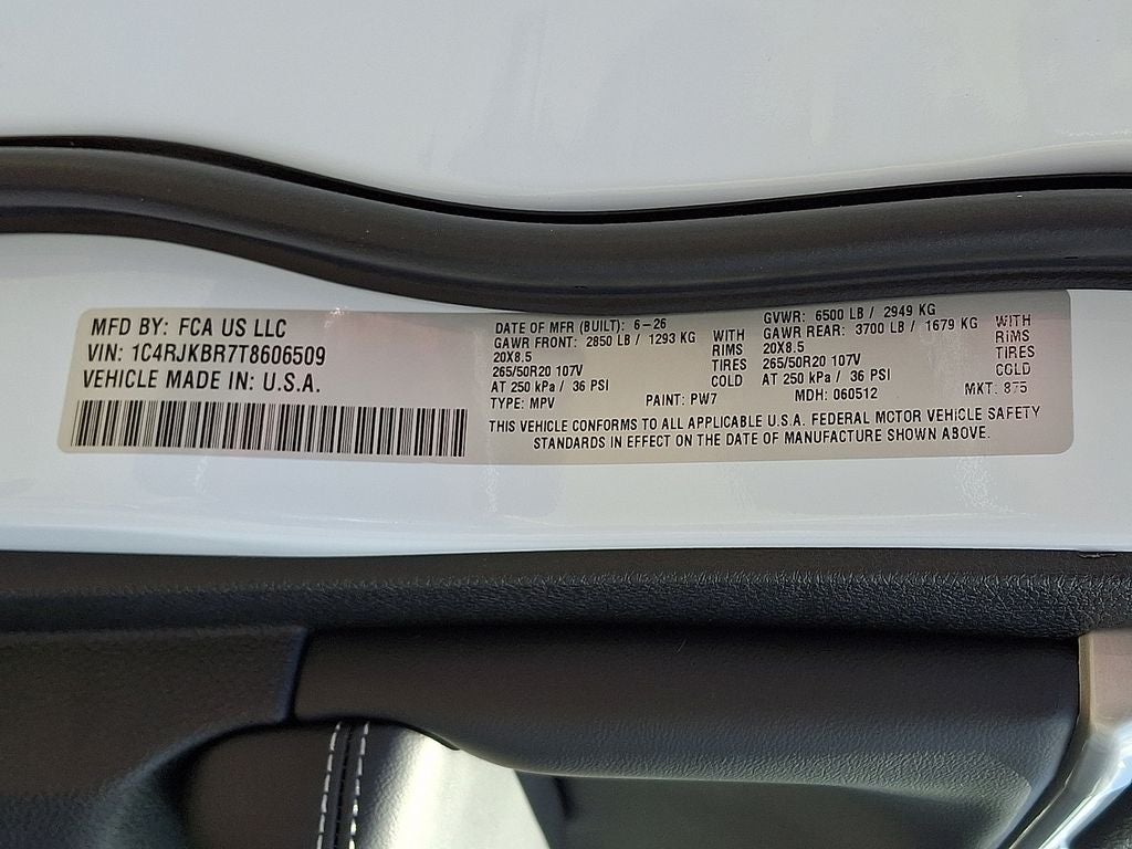 2026 Jeep Grand Cherokee L GRAND CHEROKEE L LIMITED 4X4