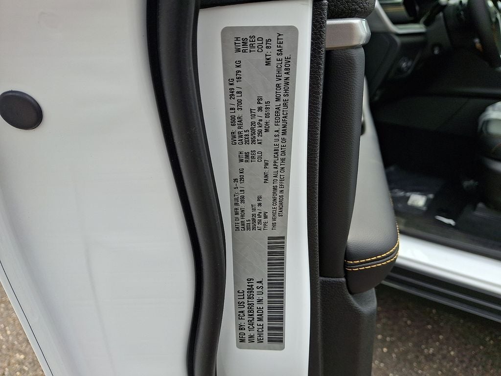 2026 Jeep Grand Cherokee GRAND CHEROKEE L 85TH ANNIVERSARY EDITION 4X4