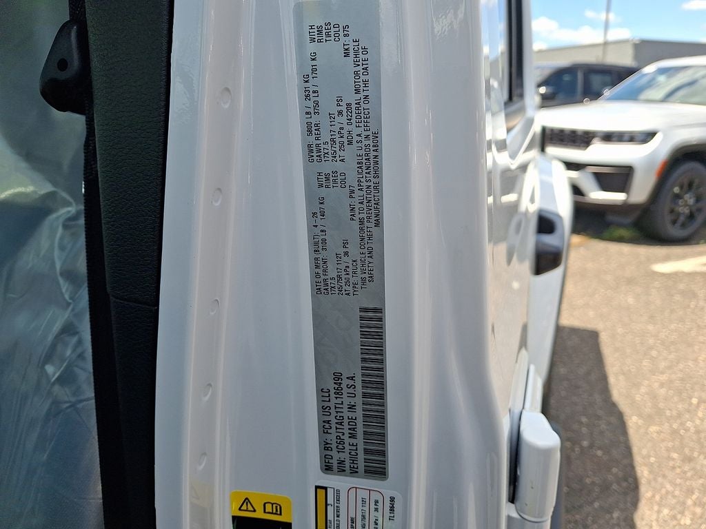 2026 Jeep Gladiator GLADIATOR SPORT S 4X4