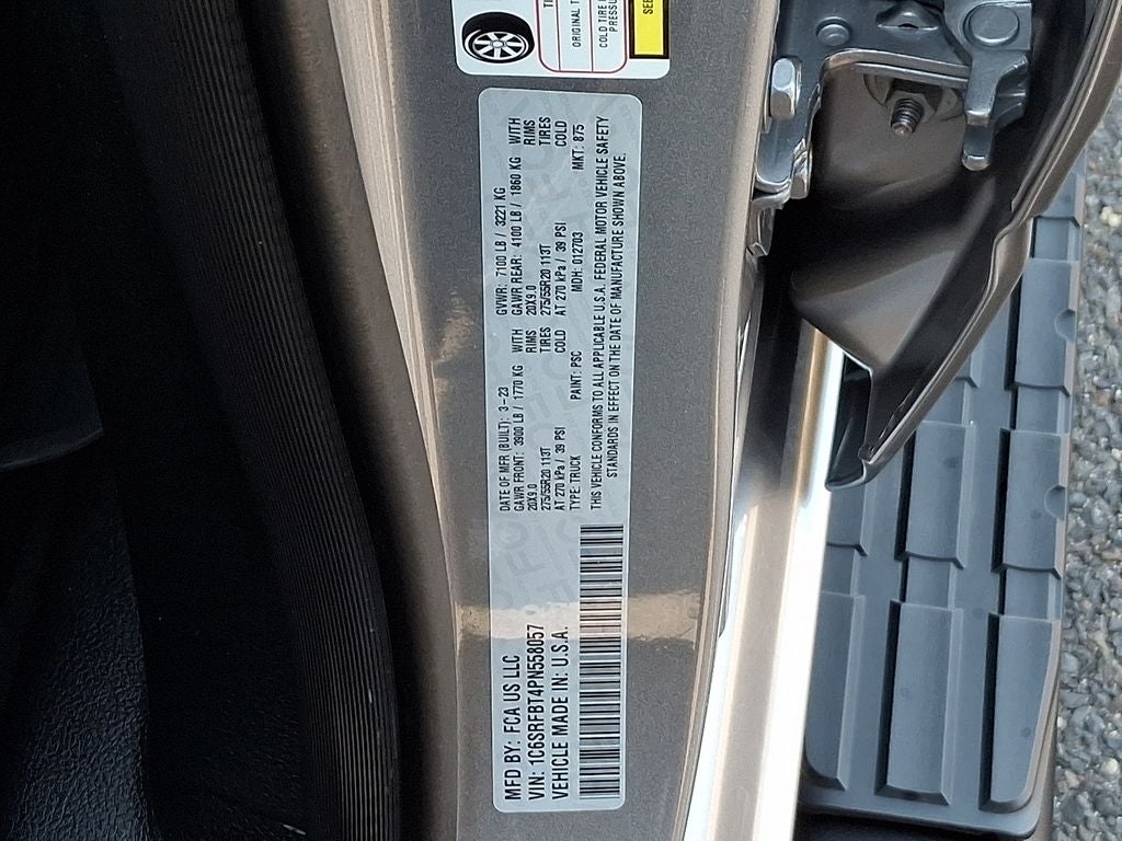 2023 RAM Ram 1500 Big Horn Quad Cab 4x4 6'4' Box