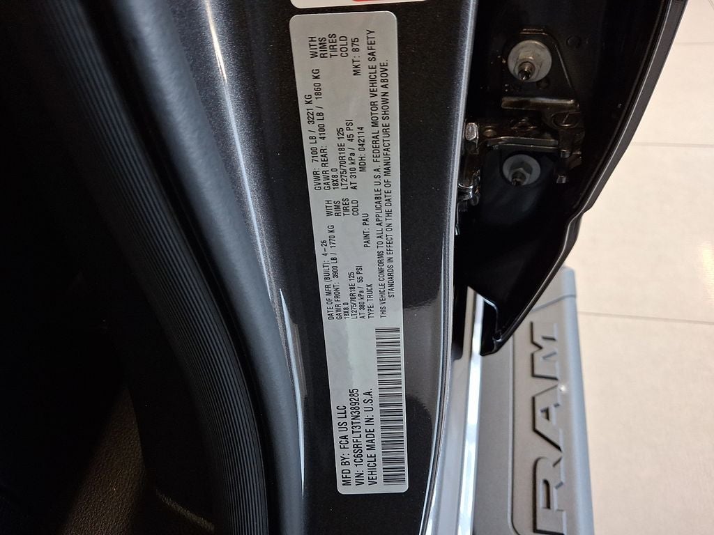 2026 RAM Ram 1500 RAM 1500 REBEL CREW CAB 4X4 5'7' BOX