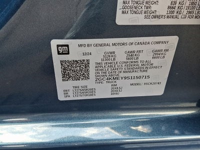 2025 Chevrolet Silverado 2500HD 4WD Crew Cab Standard Bed Custom