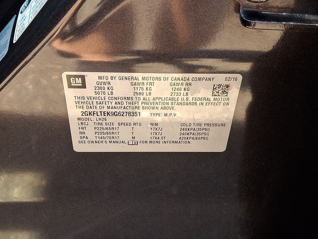 2016 GMC Terrain SLE-2