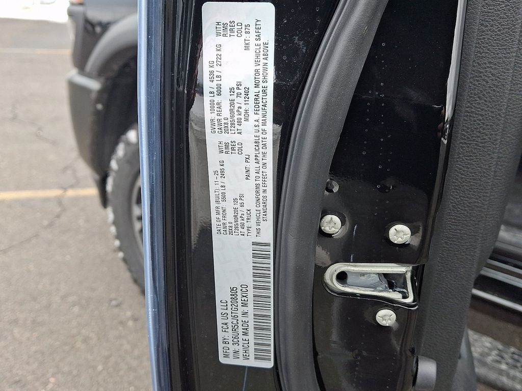 2026 RAM Ram 2500 RAM 2500 WARLOCK CREW CAB 4X4 6'4' BOX