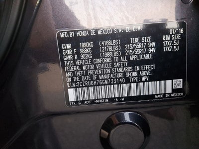 2016 Honda HR-V EX-L