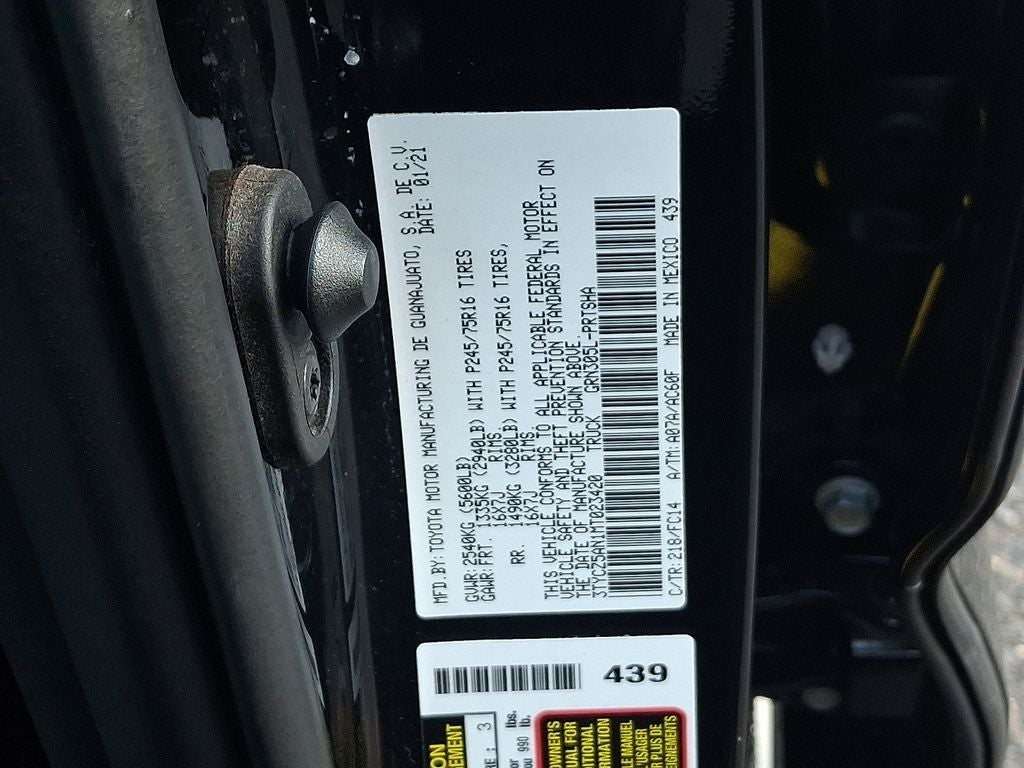 2021 Toyota Tacoma SR5 V6