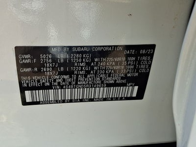 2024 Subaru Outback Limited XT