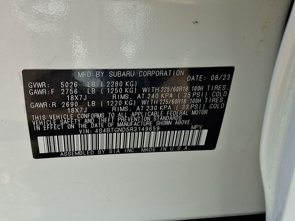 2024 Subaru Outback Limited XT