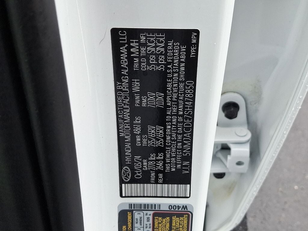 2025 Hyundai Tucson SE