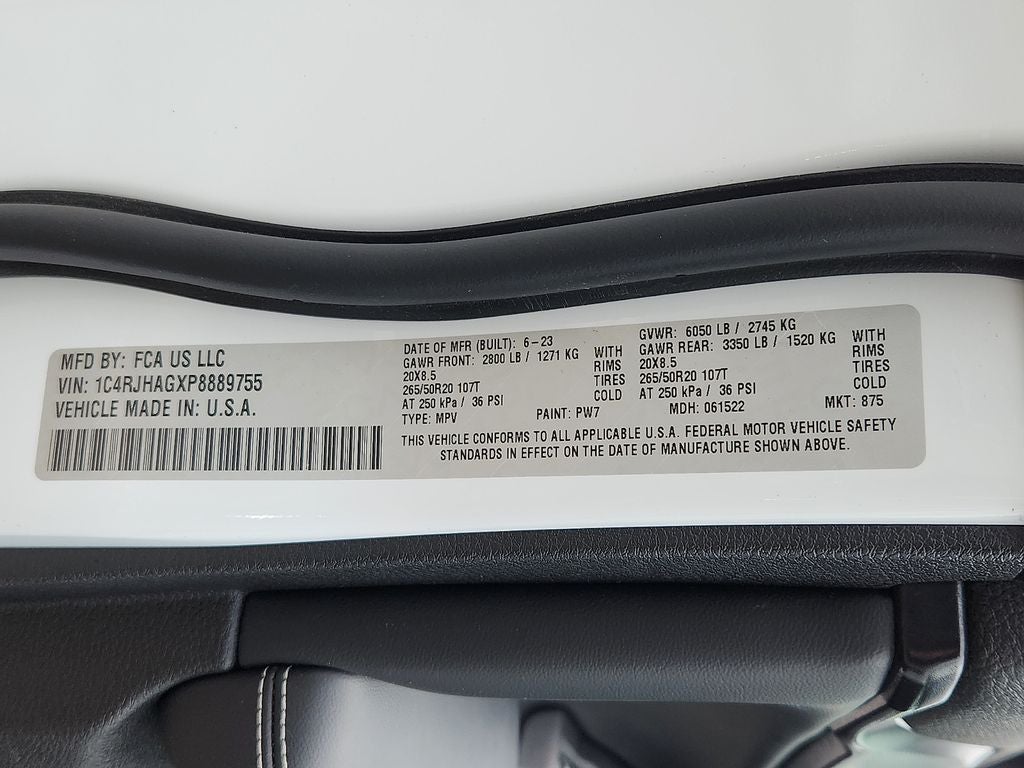 2023 Jeep Grand Cherokee Altitude X