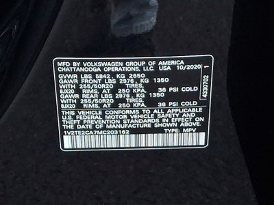 2021 Volkswagen Atlas Cross Sport 3.6L V6 SEL Premium