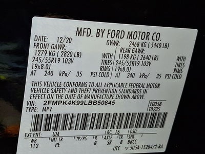 2020 Ford Edge Titanium