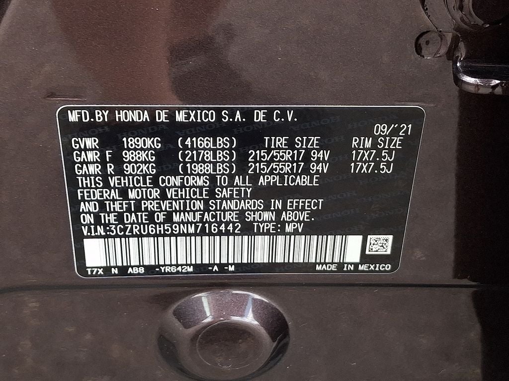 2022 Honda HR-V EX