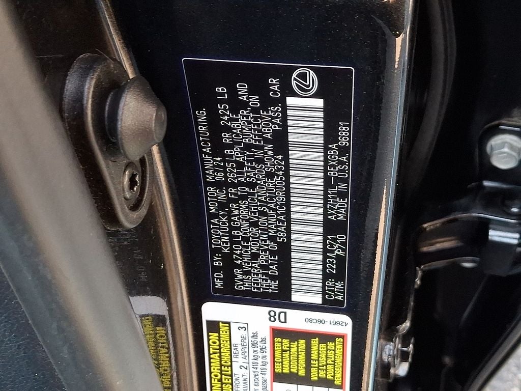 2024 Lexus ES 300h Luxury