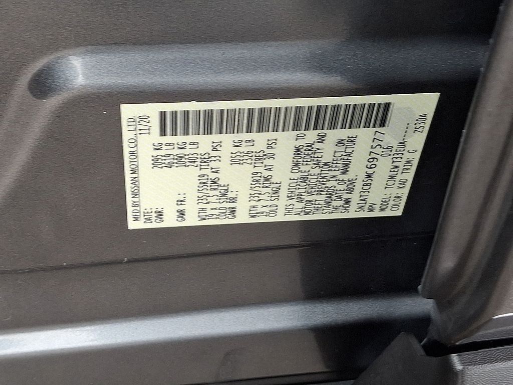 2021 Nissan Rogue SL