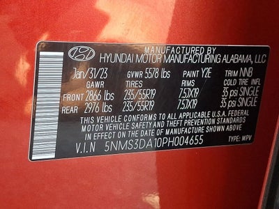 2023 Hyundai Santa Fe Hybrid SEL Premium