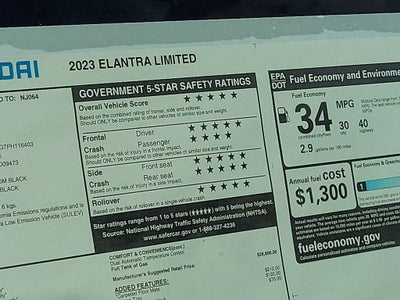 2023 Hyundai Elantra Limited