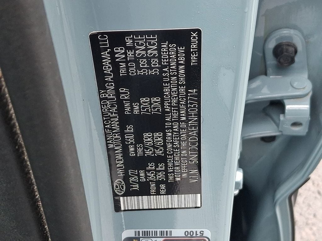 2022 Hyundai Santa Cruz SEL