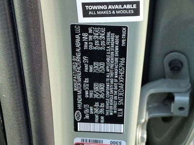 2023 Hyundai Santa Cruz Limited