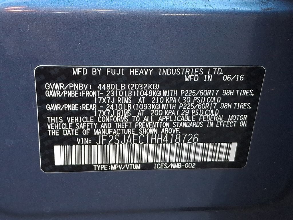 2017 Subaru Forester 2.5i Premium