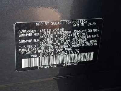 2021 Subaru Forester Sport