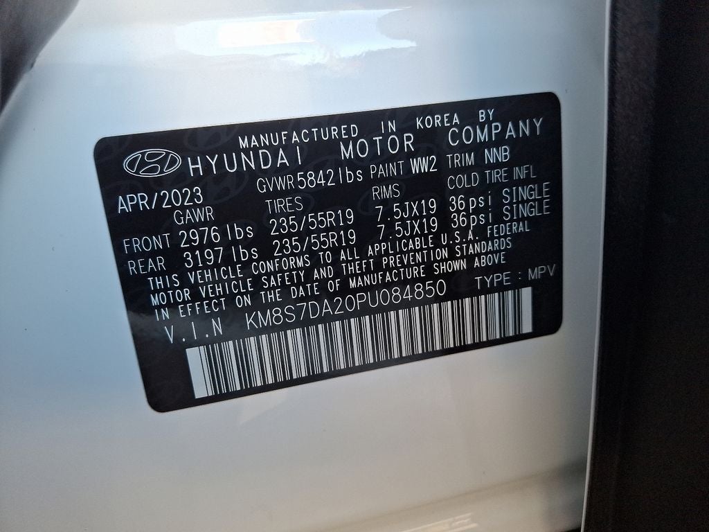 2023 Hyundai Santa Fe Plug-In Hybrid Limited