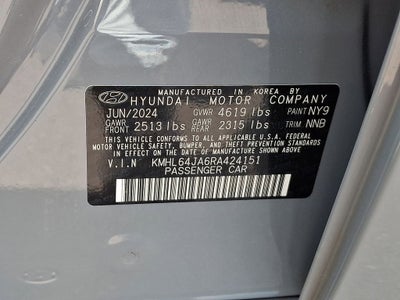 2024 Hyundai Sonata SEL