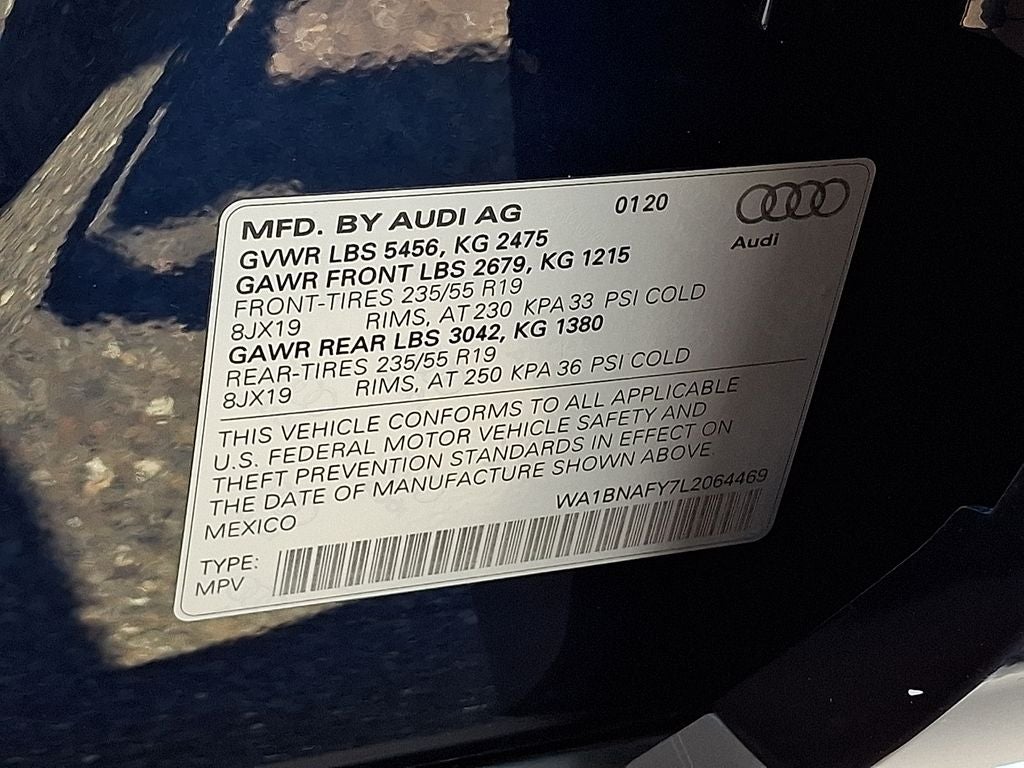 2020 Audi Q5 45 Premium Plus quattro