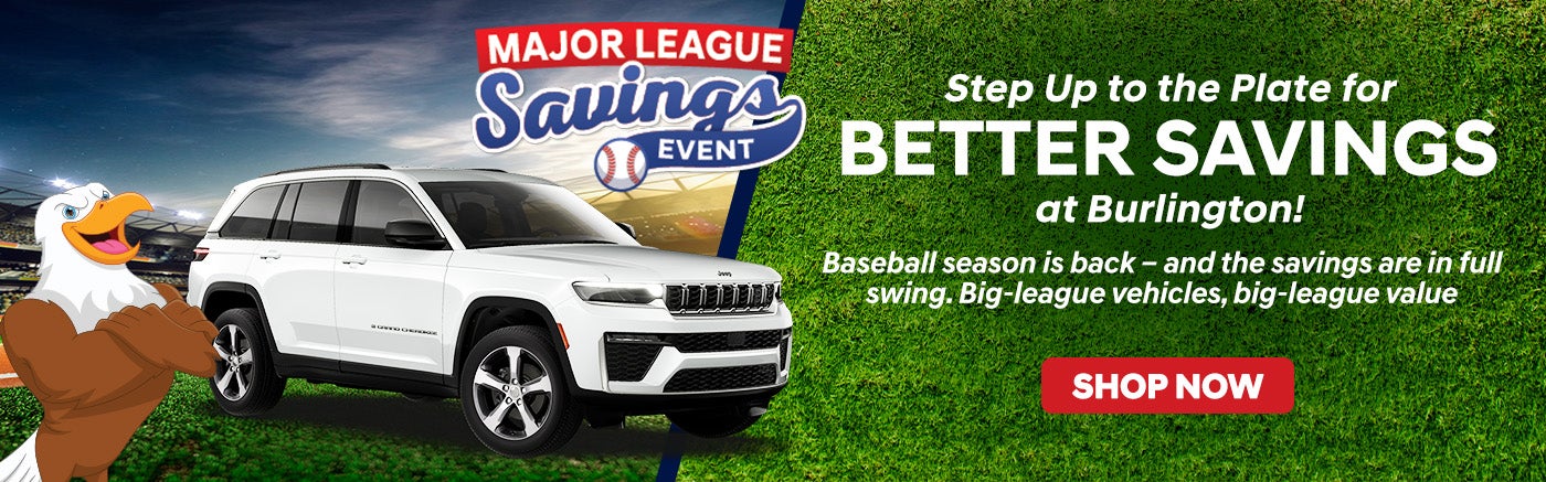 Major League Savings Available Now