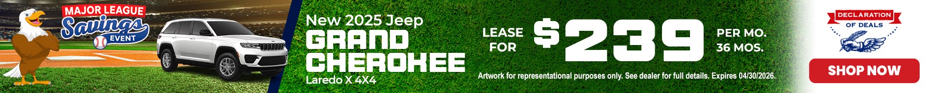 Jeep Grand Cherokee Lease Deal