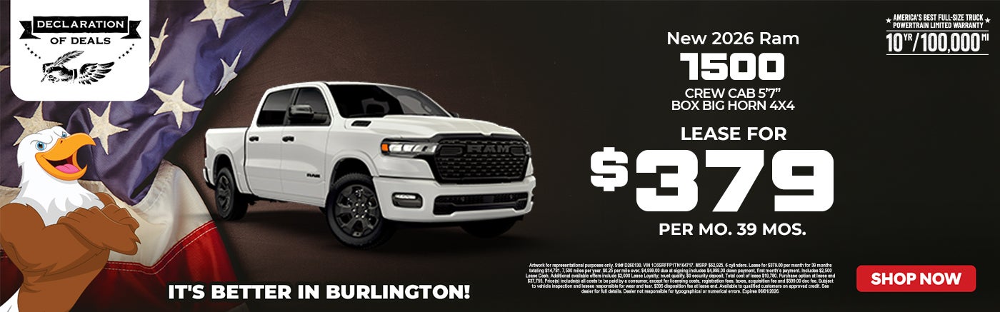 Ram 1500 lease deal